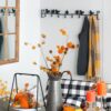 Acorn Spray, Botanicals Decor For Harvest Festival Fall Festival & Thanksgiving Table Decorations (Set of 6) - Yellow - Image 7