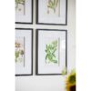 Botanical Flower Wall Art, Home Decor For Living Room Dining Room, Bedroom, Hallway (Set of 4) - White / Blue - Image 6