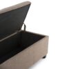 Avalon - Storage Ottoman Bench - Fawn Brown - Image 4