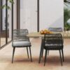 Beachside - Outdoor Dining Chair (Set of 2) - Gray - Image 10