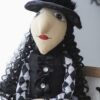 Halloween Sitting Witch Decor - Black - Image 8