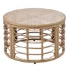 7 Pieces Outdoor Patio Furniture, All-Weather Rattan Sectional Sofa Set With Thick Cushions And Pillows, Freely Combined Conversation Sets For Garden, Backyard, Balcony - Beige - Image 19