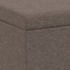 Avalon - Extra Large Storage Ottoman Bench - Fawn Brown - Image 4