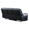Alicia - Reclining Sofa Loveseat And Chair - Gray / Black - Image 7