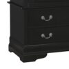 Elegant Traditional Armoire - Black - Image 4