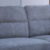 Diego - Sectional Sofa With Right Facing Chaise, Storage Ottoman, And 2 Accent Pillows - Gray - Image 3