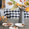 Velvet Maple Leaf Spray, Botanicals Decor For Harvest Festival Fall Festival & Thanksgiving Table Decorations (Set of 6) - Green - Image 12