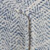 Nate - Square Pouf - Patterned Denim Melange - Image 2
