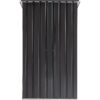 Outdoor Storage Shed, Metal Steel Garden Shed With Single Lockable Door, Small Shed Outdoor Steel Utility Tool Shed For Backyard Patio Garden Lawn - Black - Image 5
