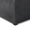 Avalon - Square Coffee Table Storage Ottoman - Distressed Black - Image 5