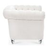 1 Seater Sofa For Living Room - White - Image 10