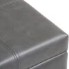 Dover - Storage Ottoman Bench - Stone Gray - Image 9