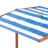 Kids Sandbox With Cover, Sand Box With Adjustable Canopy, Large Outdoor Cedar Sandpit For Backyard Play - Reddish Brown - Image 21