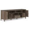 Ela - TV Media Stand - Smoky Brown - Image 3