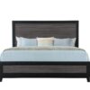 Soluto - King Bed - Gray / Black - Image 2