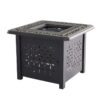 Aluminum Square Firepit Table - Bronze - Image 4