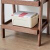 Premium Storage Organizer, 3-Tier Beech Shoe Rack For Entryway, Living Room - Walnut - Image 11