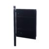 Recessed Metal Framed Medicine Cabinet With Mirror And Adjustable Shelves Wall Mirror With Storage For Bathroom - Black - Image 8
