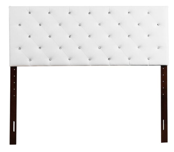King Size Headboard For Comfort Stylish - White