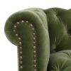 Alto - Tufted Chesterfield Sofa - Olive Green - Image 10