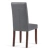 Acadian - Parson Dining Chair (Set of 2) - Stone Gray - Image 3