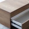Arlo - Wood Finish Coffee Table With Hidden Compartments And 2 Drawers - Light Brown - Image 4