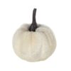 Velvety Pumpkin In Mesh Bag, Bag / 12, For Holiday Harvest Festival Fall Festival & Thanksgiving (Set of 4) - White - Image 4