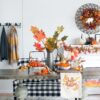 Pumpkin Ornament For Holiday Harvest Festival Fall Festival & Thanksgiving (Set of 6) - Orange - Image 7