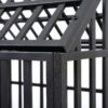 Heavy Duty Dog Cage Pet Crate With Roof - Black - Image 21