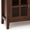 Artisan - TV Media Stand, Handcrafted - Russet Brown - Image 8