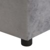 Kids Recliner Chair, Kids Upholstered Couch With Ottoman - Gray - Image 14