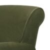 Alana Lawson - Accent Arm Chair Casters - Olive Green - Image 8