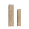 Book Boxes (Set of 2) - White / Gold - Image 4