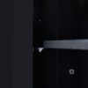 Bathroom Cabinet Triangle Corner Storage Cabinet With Adjustable Shelf Modern Style - Black - Image 23