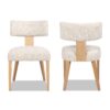Louise - Split Back Upholstered Dining Side Chair (Set of 2) - Travertine Beige - Image 2