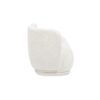 Aire - RAF Modern Rounded Chaise Lounge - Ivory White - Image 3