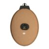 Antique Oval Wall Clock, Traditional Vintage Home Decor Clock - Ivory - Image 9