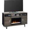 Avondale - Electric Fireplace TV Console For TVs Up To 70" - Charcoal Brown - Image 3