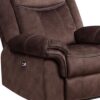 Jimny - Domino Power Recliner - Coffee - Image 4