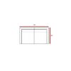 Outdoor Loveseat With Cushions - Gray Mix - Image 7