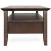 Acadian - Coffee Table With Drawer - Brown - Image 5