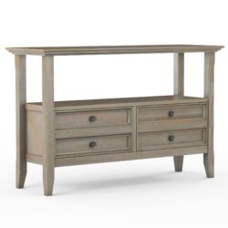 Amherst - Console Sofa Table - Distressed Gray