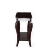 Mathias - Sofa Table - White / Walnut - Image 3