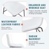 (Set of 4) Classic Chairs, A Stylish Seat Perfect For Modern Minimalist And Industrial Style Environments - White - Image 10