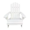 Outdoor Or Indoor Children Adirondack Chair - White - Image 2