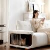 3 Seater Sofa Couch For Living Room, Modern Couches For Small Space, Cat Nest Sofa, For Cat Friendly, Comfy Couch With Waterproof And Cat Scratch Resistant Fabric - Image 5