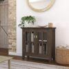 Artisan - Low Storage Cabinet - Farmhouse Brown - Image 9