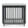 Furniture Style Dog Crate For Small And Medium Dogs, Wooden Cage Indoor Kennel Furniture, Modern Dog Crate End Table With Double Doors - Gray - Image 8