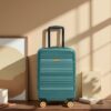 Carry On Luggage Airline Approved Carry On Suitcase With Tsa Approved Carry On Luggage With Wheels Carry On Bag Hard Shell Suitcases - Dark Green - Image 2