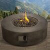 Fibre Reinforced Outdoor Fire Pit Table - Charcoal - Image 3